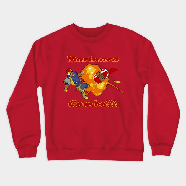 Marinara Combo Crewneck Sweatshirt by BreezewayStore